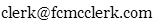 Email Address for the Clerk of Court